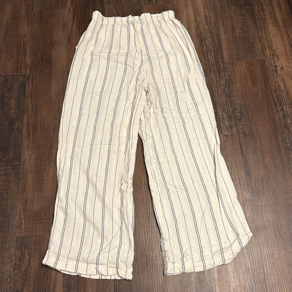 Linen Wide Leg Pants - Picture 4 of 4